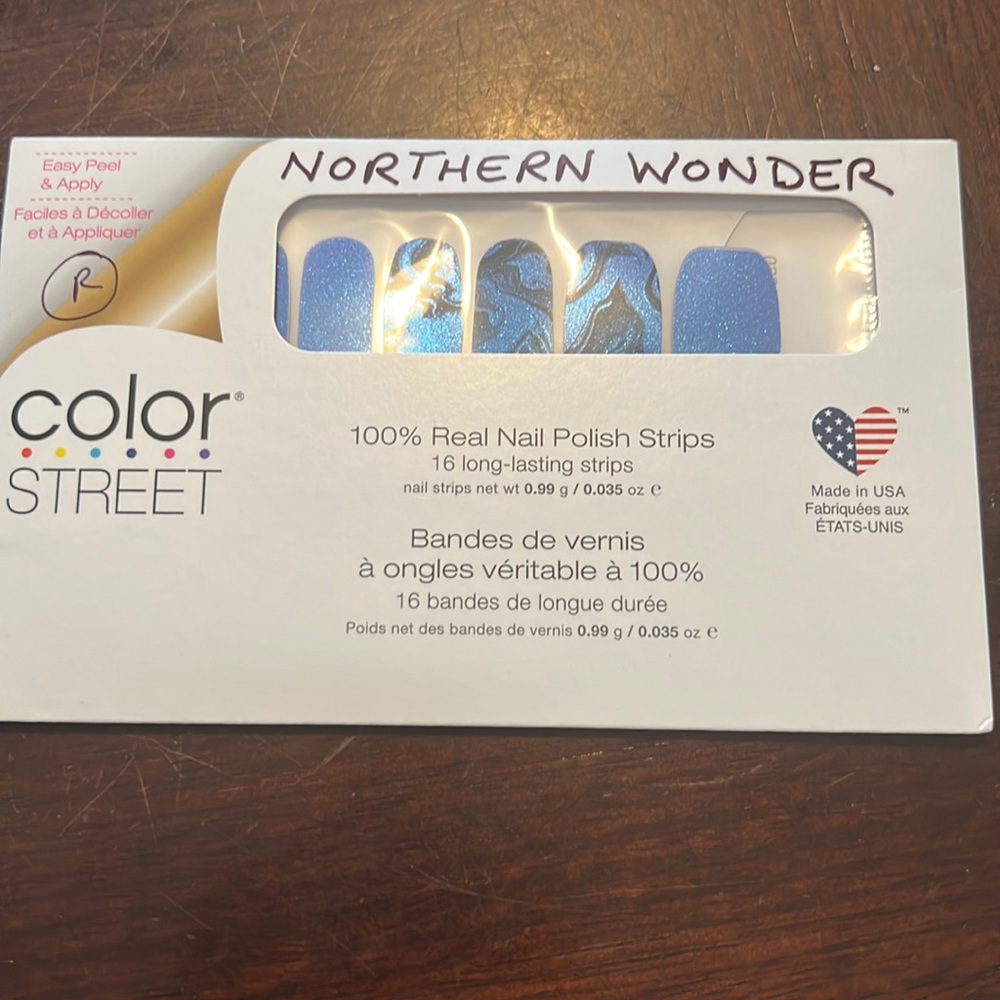 NWT northern wonder color street nail strips